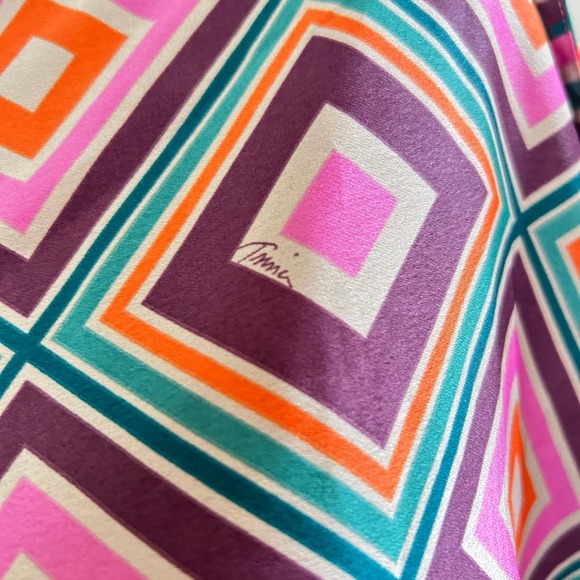 Trina Turk Winning Top REVERSIBLE Oversized Top - Size M/L - Picture 4 of 9